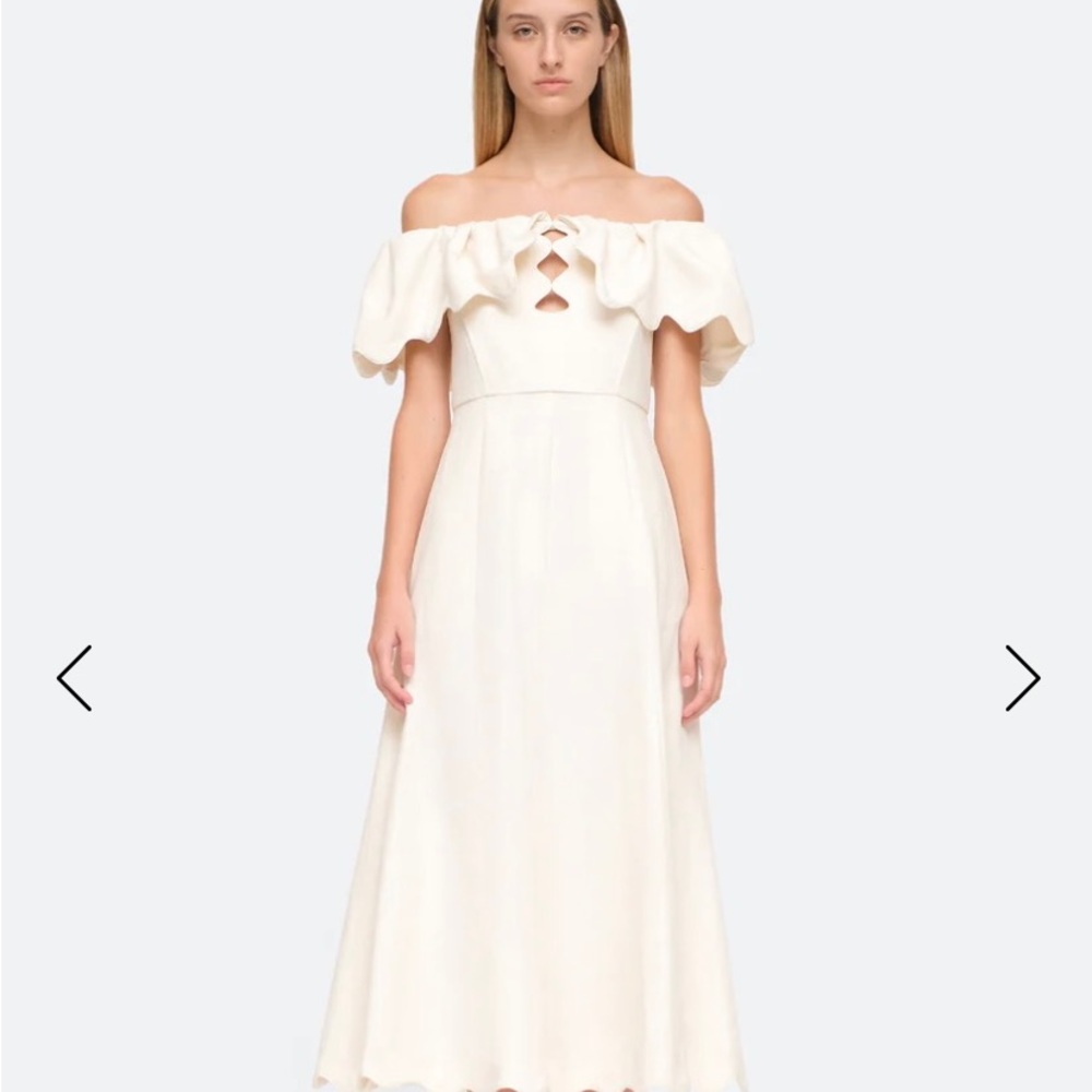 Sea New York Leona Linen Dress